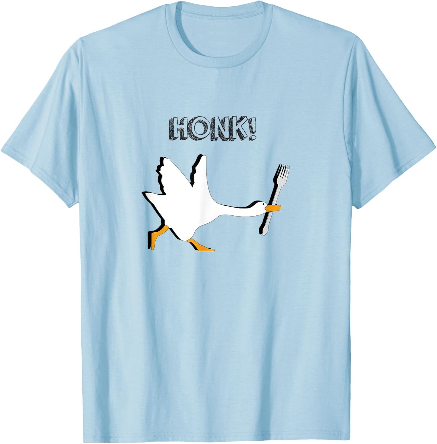 Funny Untitled Goose Meme - HONK T-Shirt - T-Shirt | Light Blue