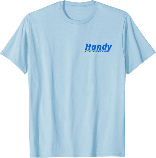 Handy Car and Truck Rental - Convenience Store T-Shirt - T-Shirt | Light Blue
