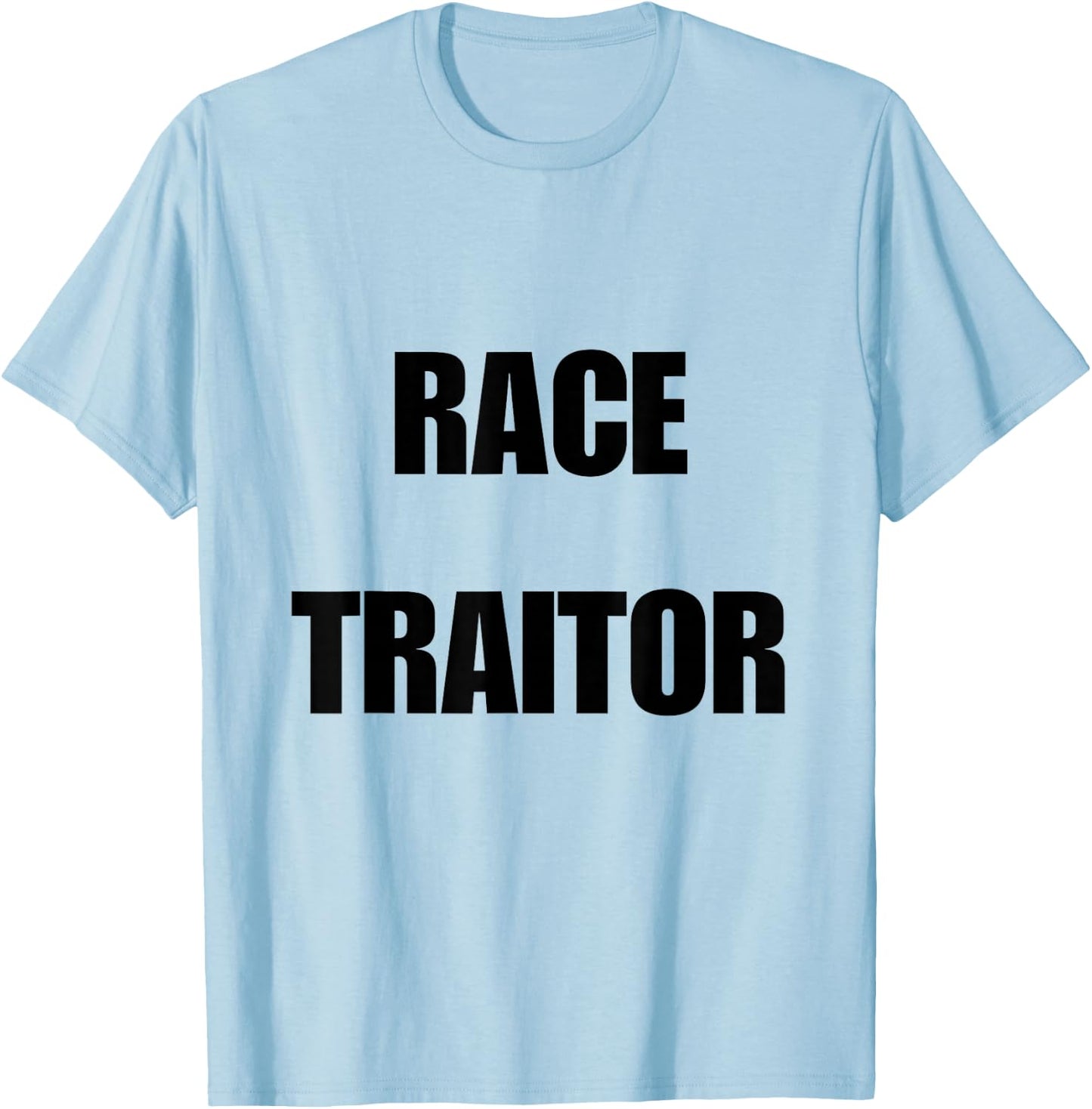 QOS BNWO Queen of Spades Race Traitor T-Shirt - T-Shirt | Light Blue