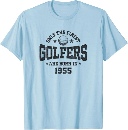 70 Year Old Golfer Golf 70th Birthday T-Shirt - T-Shirt | Light Blue