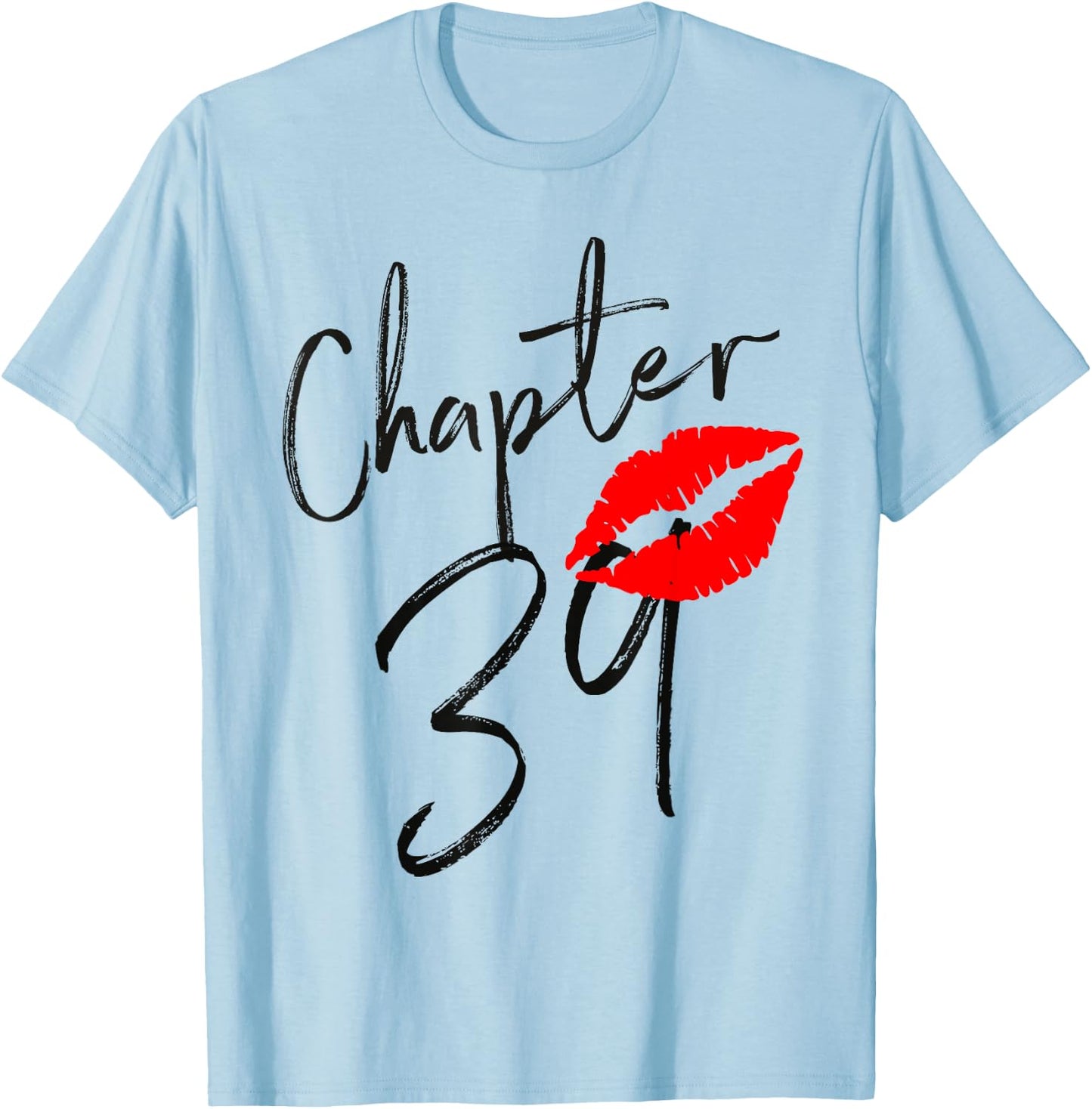 Chapter 39 years Lips Love 39 th birthday Born In 1982 T-Shirt - T-Shirt | Light Blue