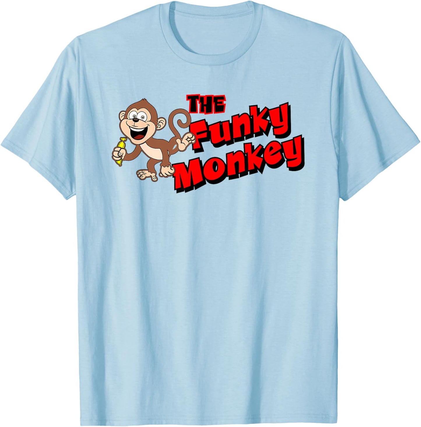 The Funky Monkey Arcade T-Shirt - T-Shirt | Light Blue