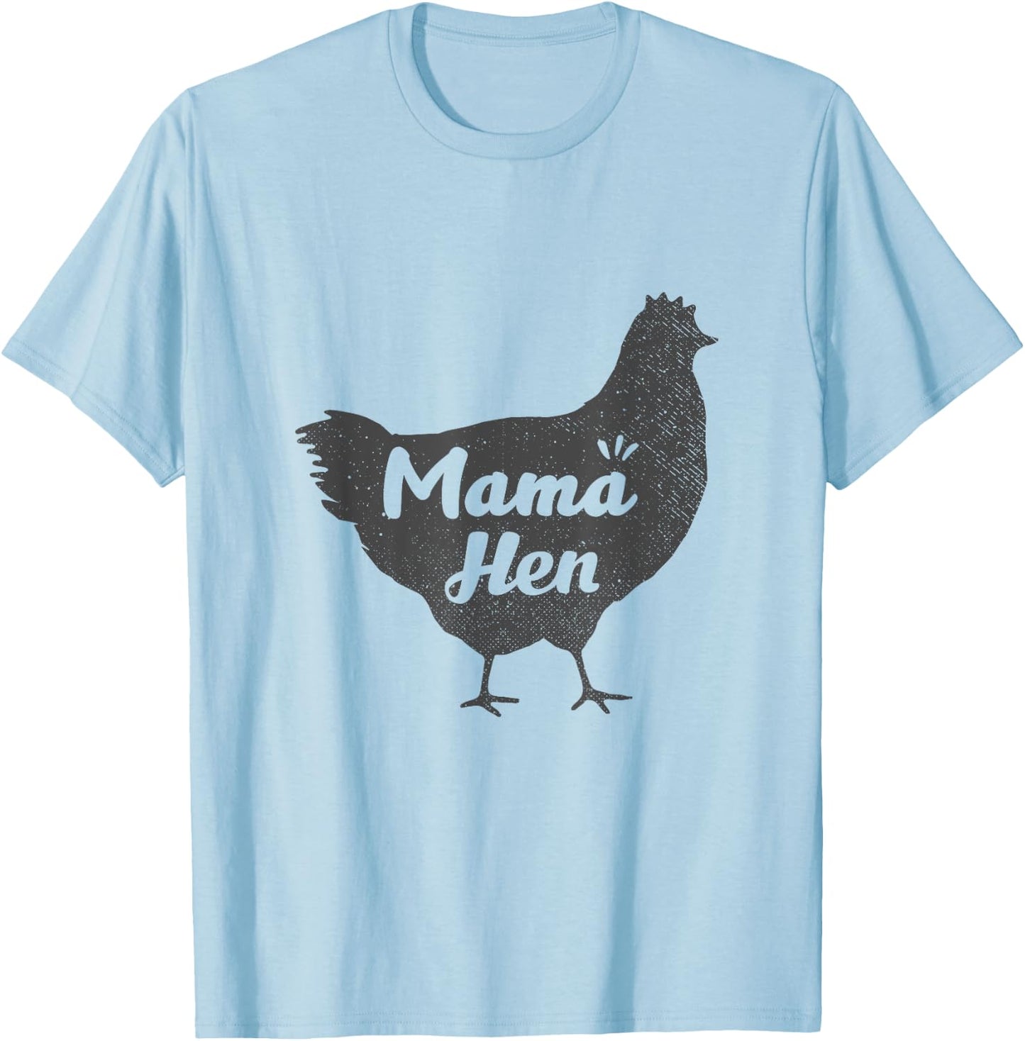 Mama Hen Outfit Retro Vintage Chicken Mom Breeder Women T-Shirt - T-Shirt | Light Blue