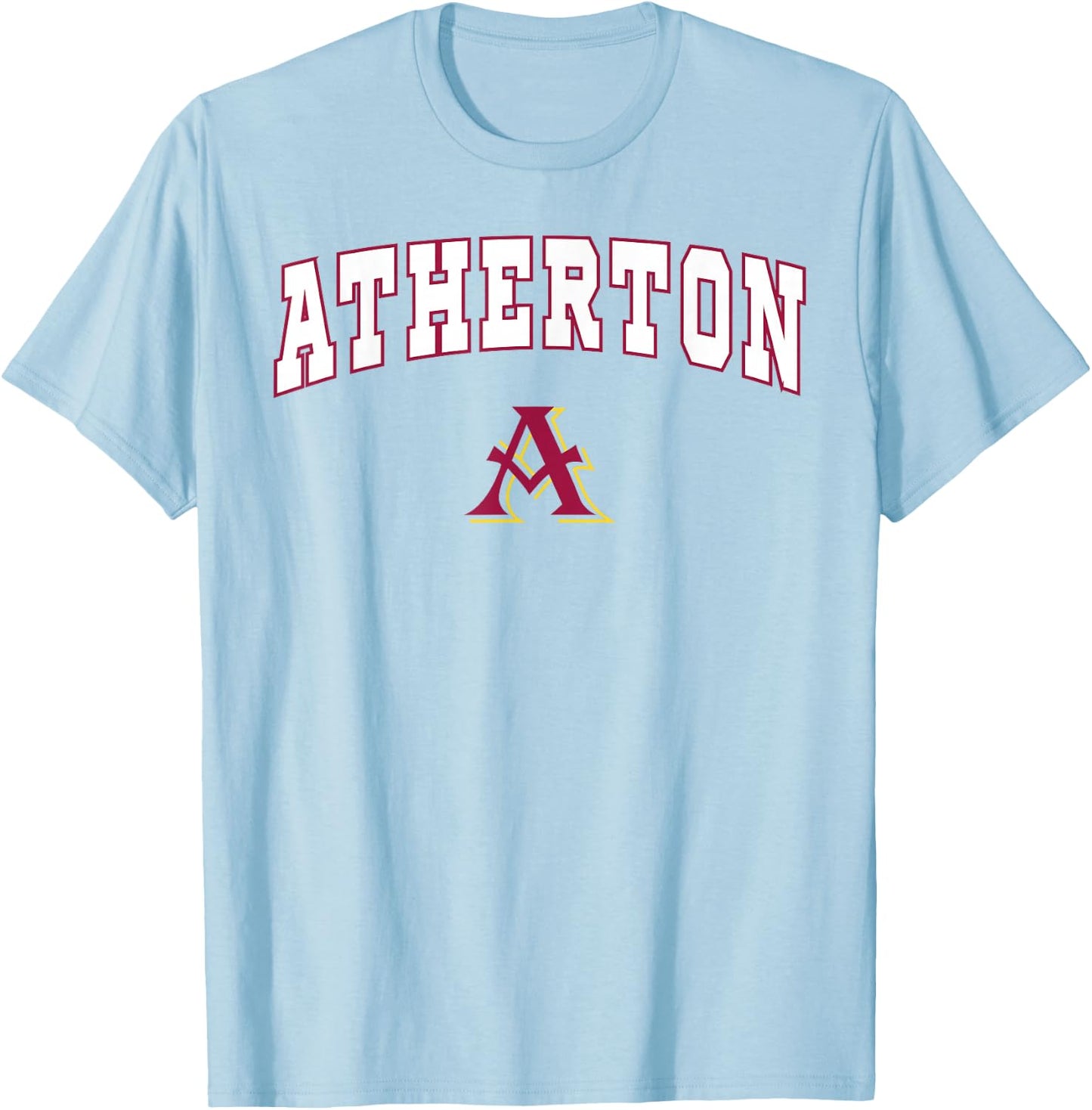 Atherton High School Rebels T-Shirt - T-Shirt | Light Blue