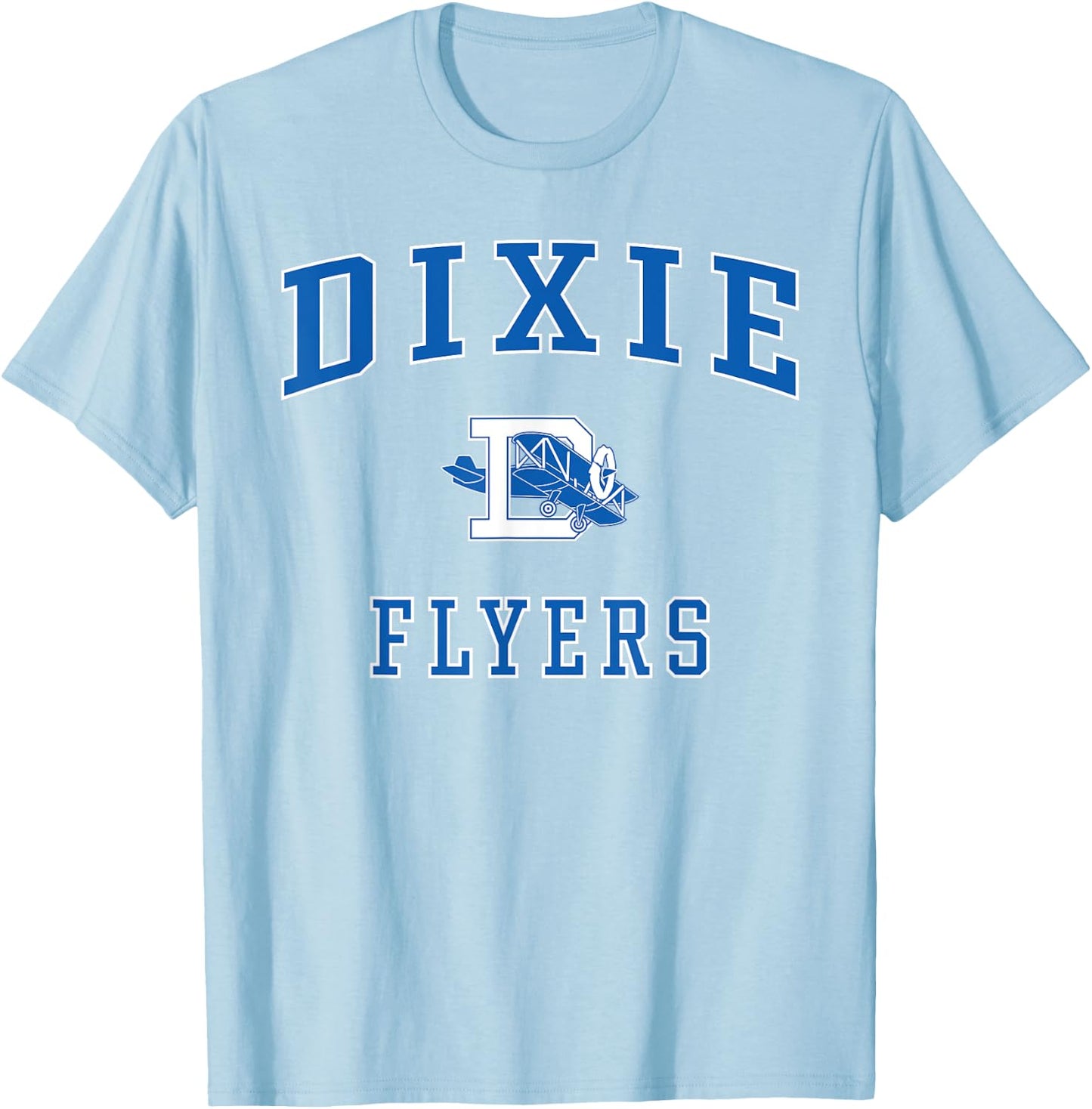 Dixie High School Flyers T-Shirt - T-Shirt | Light Blue