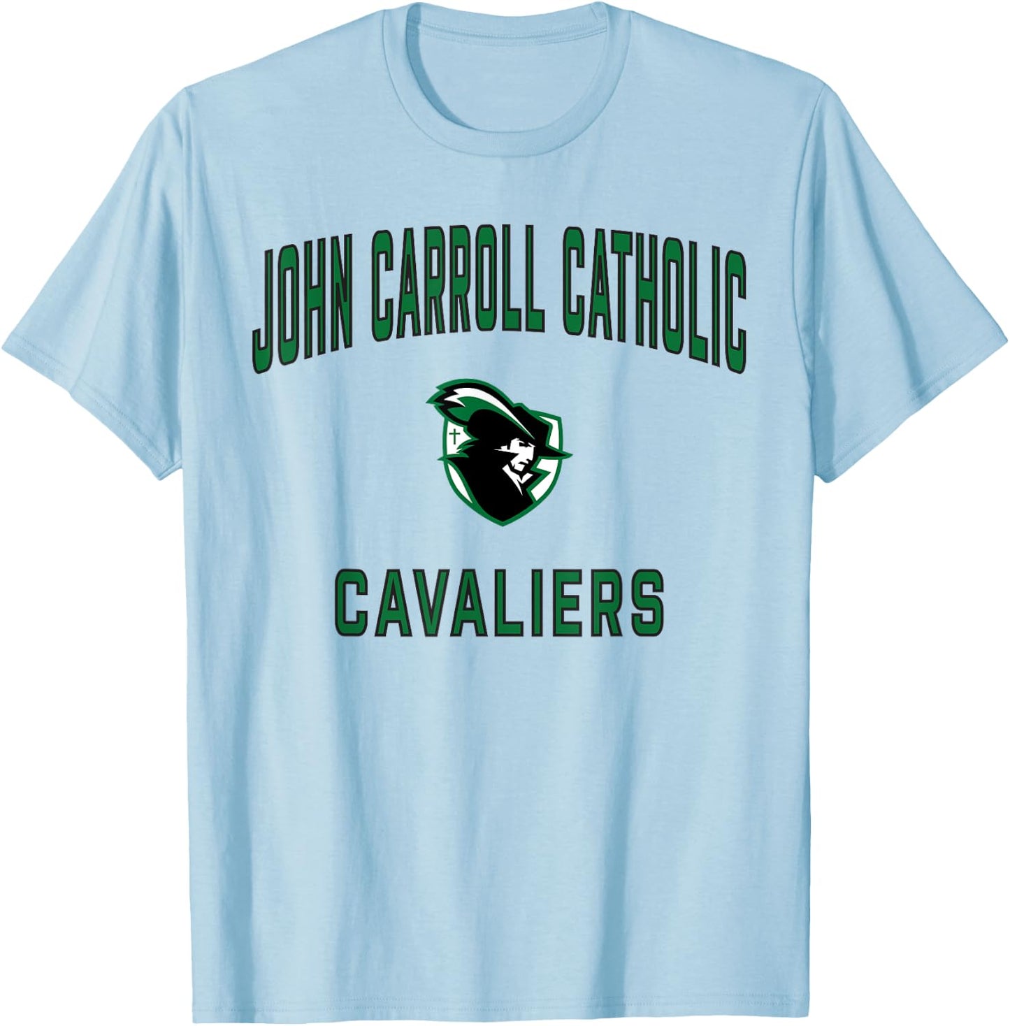 John Carroll Catholic High School Cavaliers T-Shirt - T-Shirt | Light Blue