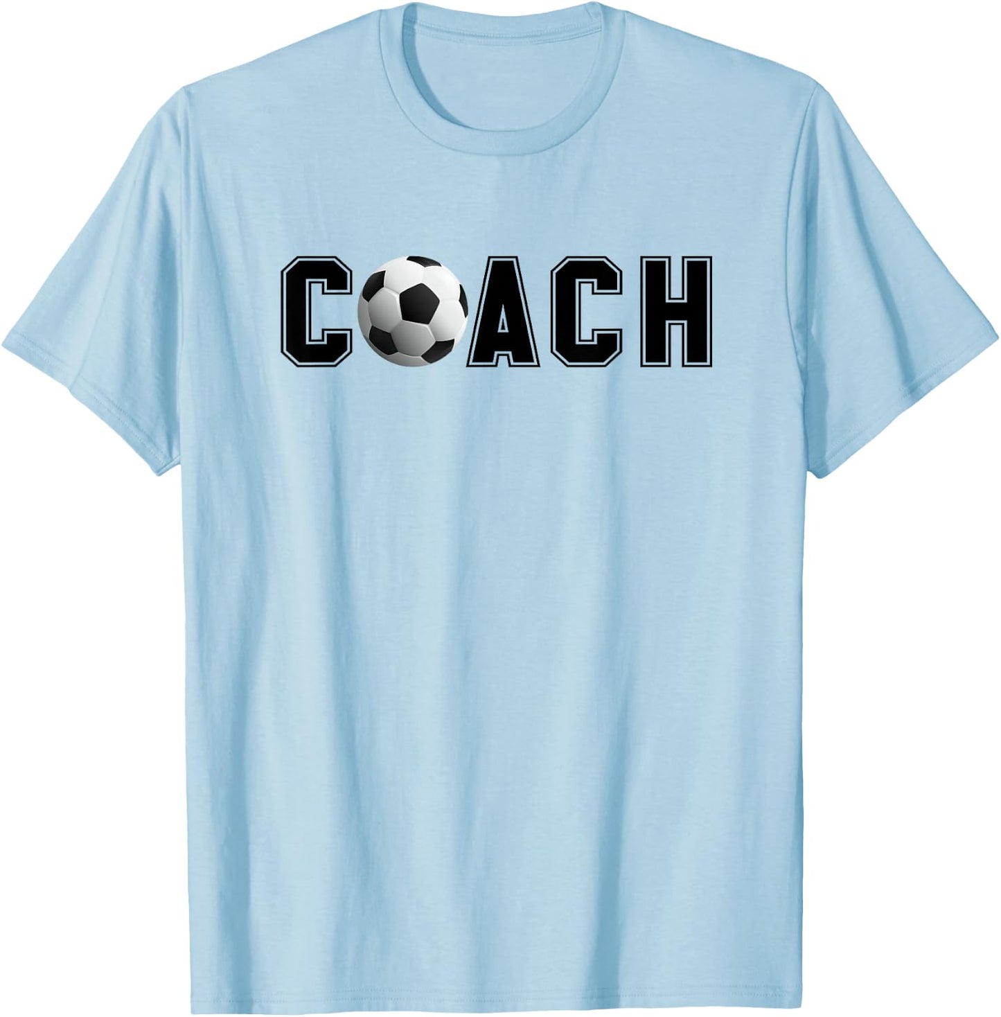 Soccer Coach T-Shirt - T-Shirt | Light Blue