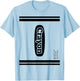 Crayon Tickle Me Pink Group Costume T-Shirt - T-Shirt | Light Blue