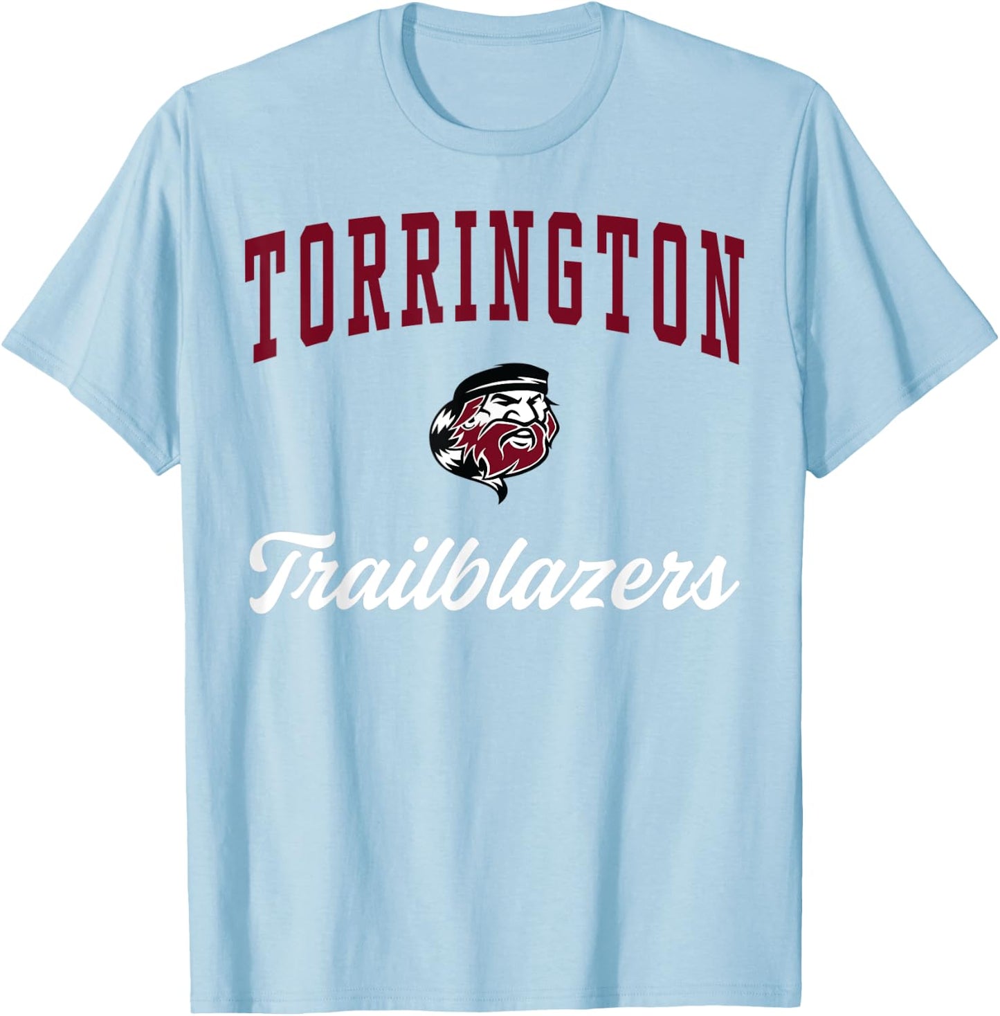 Torrington High School Trailblazers T-Shirt - T-Shirt | Light Blue