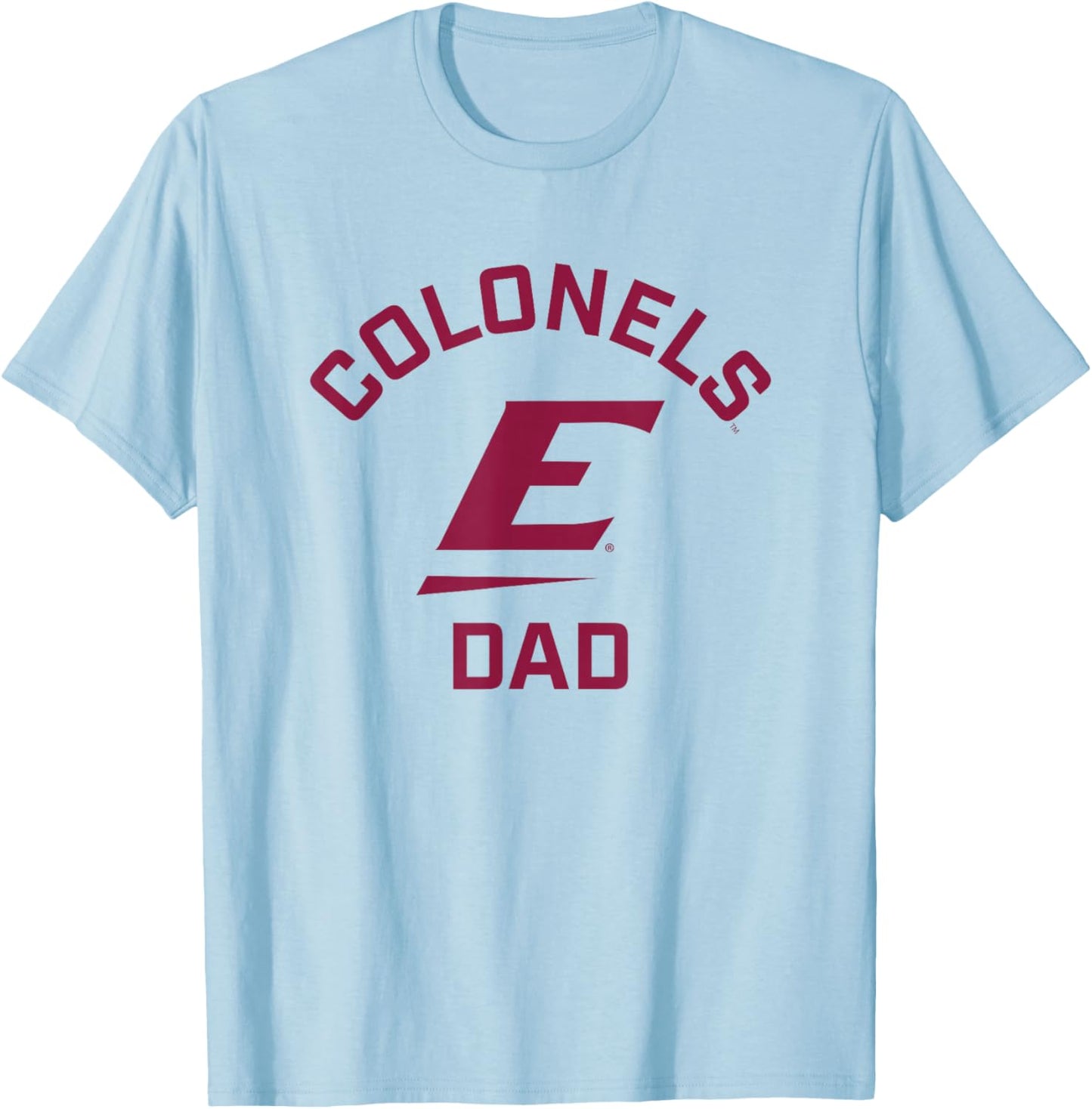 Eastern Kentucky University EKU Colonels Arched Dad T-Shirt - T-Shirt | Light Blue