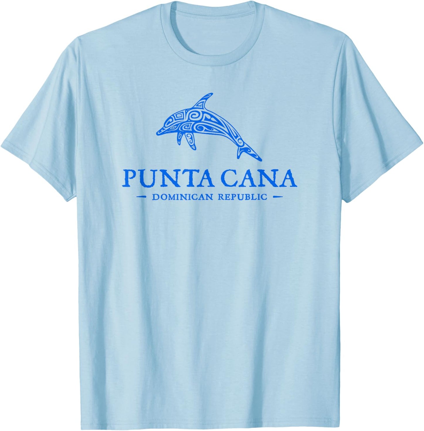 Punta Cana Dominican Republic Dolphin Boys Girls Souvenir T-Shirt - T-Shirt | Light Blue