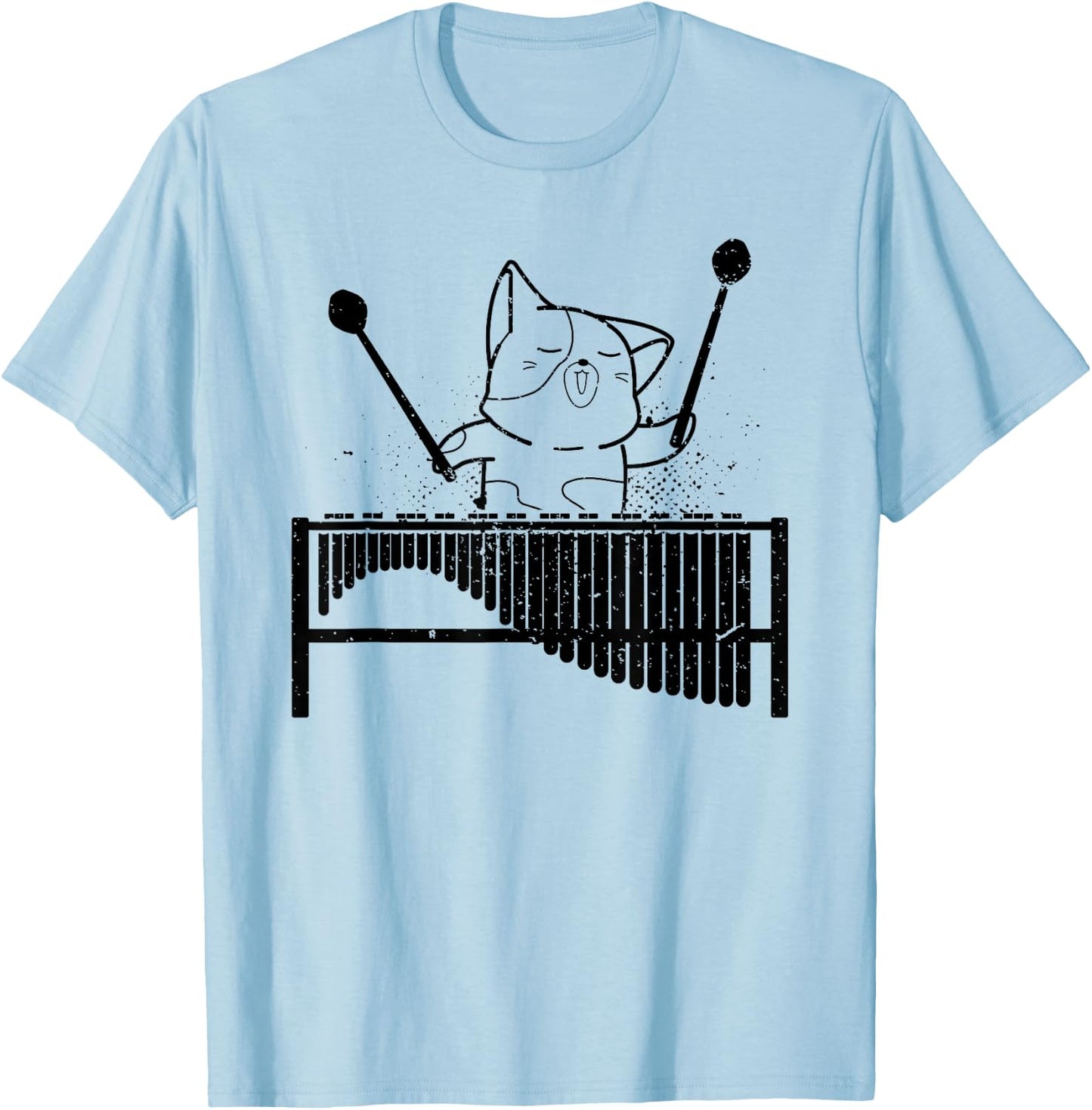 Marimba Funny Marimba Player Marimba Lover T-Shirt - T-Shirt | Light Blue