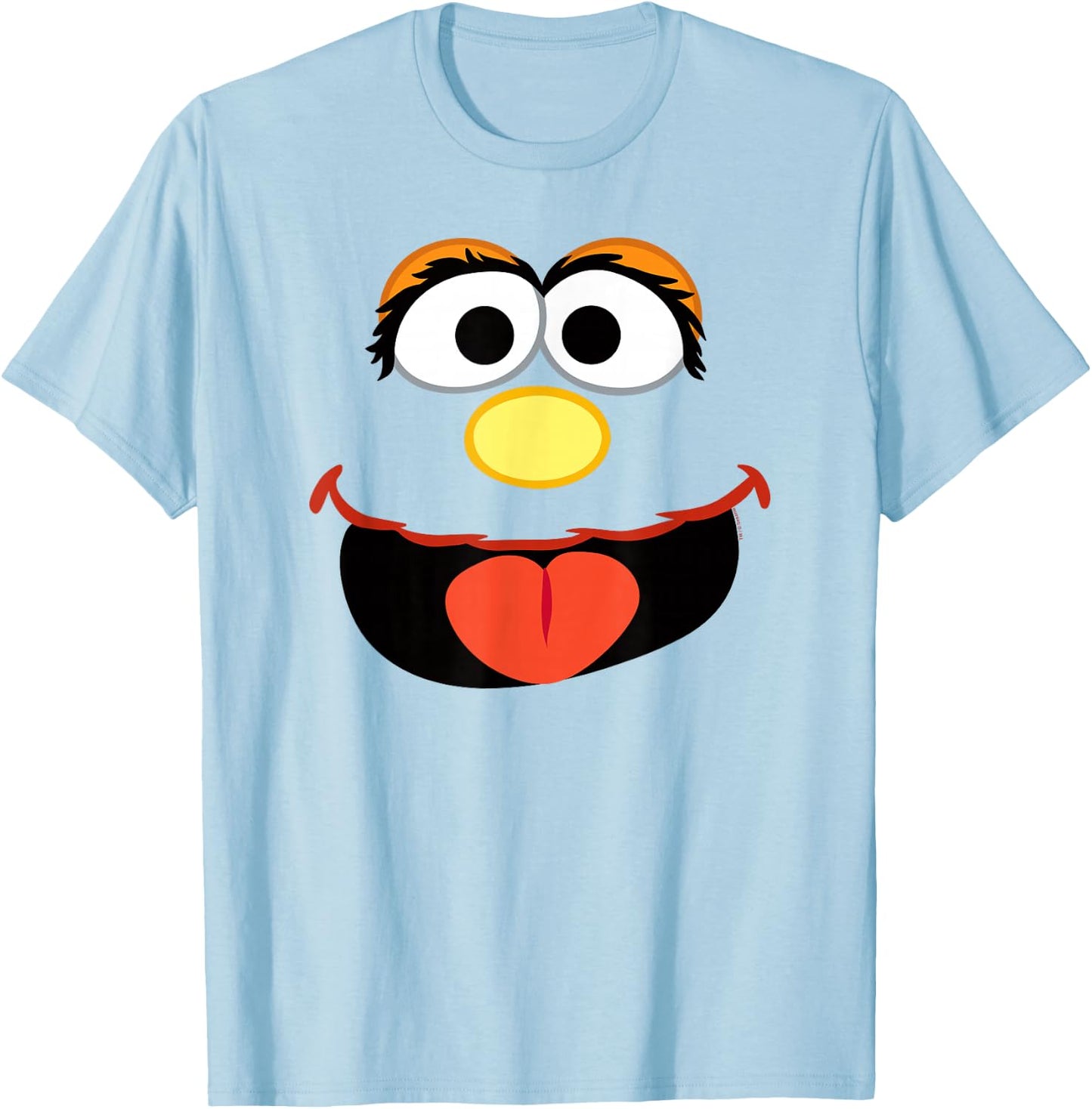Sesame Street Murray Face Halloween Costume T-Shirt - T-Shirt | Light Blue