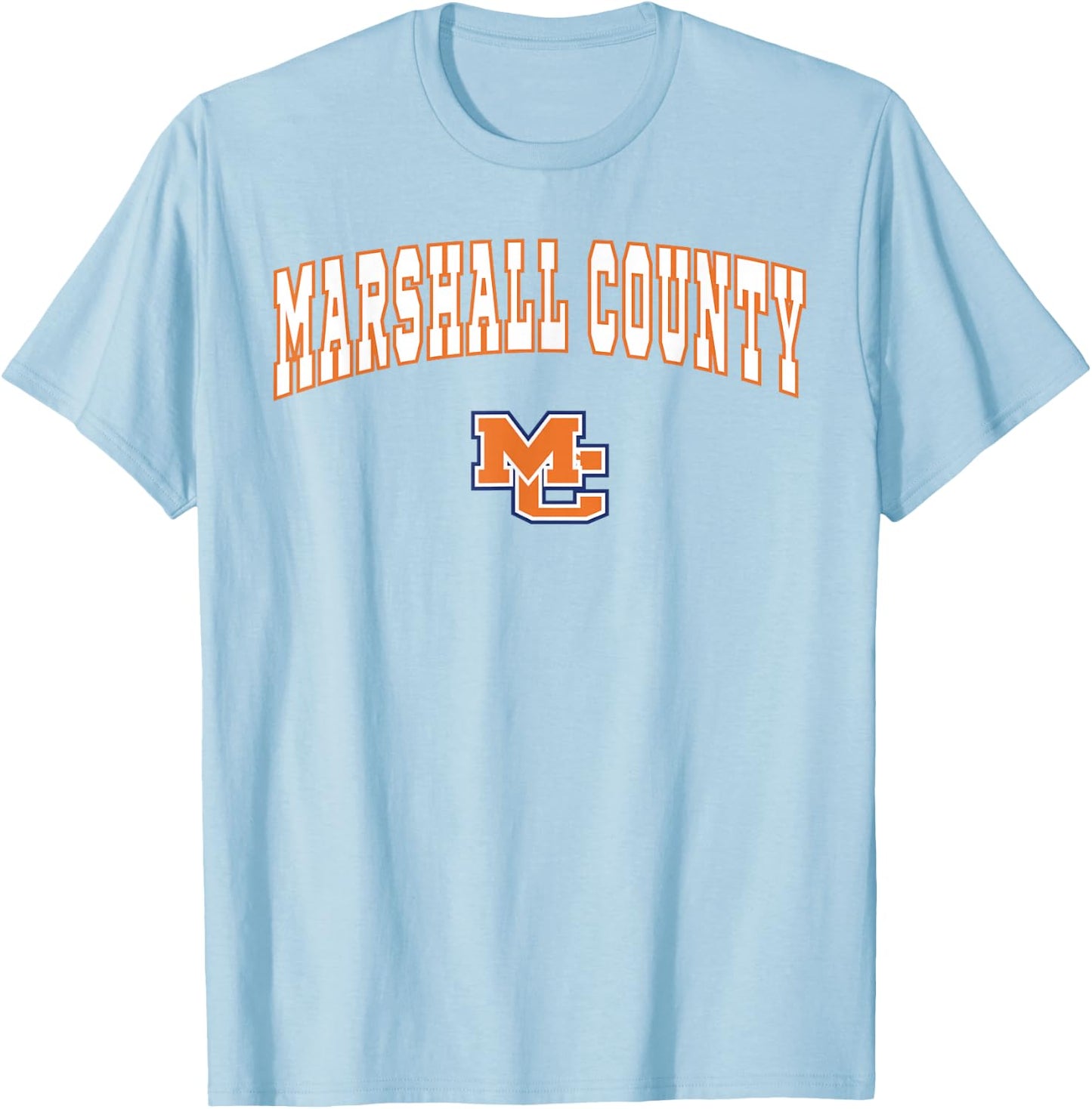 Marshall County High School Marshalls T-Shirt - T-Shirt | Light Blue