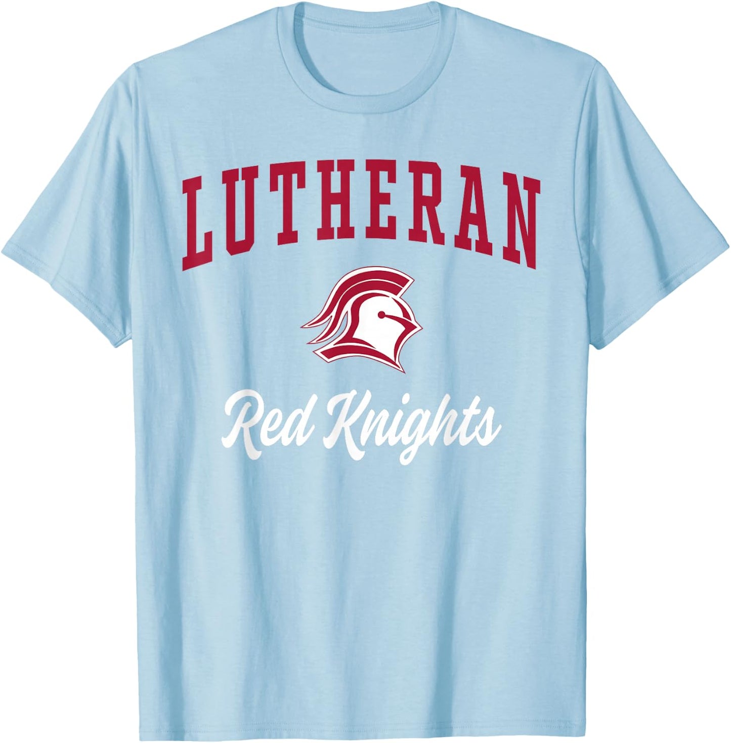 Lutheran High School Red Knights T-Shirt - T-Shirt | Light Blue