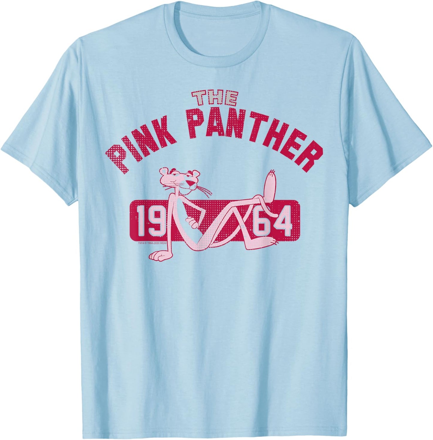 The Pink Panther 1964 Collegiate T-Shirt - T-Shirt | Light Blue