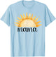 Cute Mama of The Birthday First Trip Around the Sun Birthday T-Shirt - T-Shirt | Light Blue