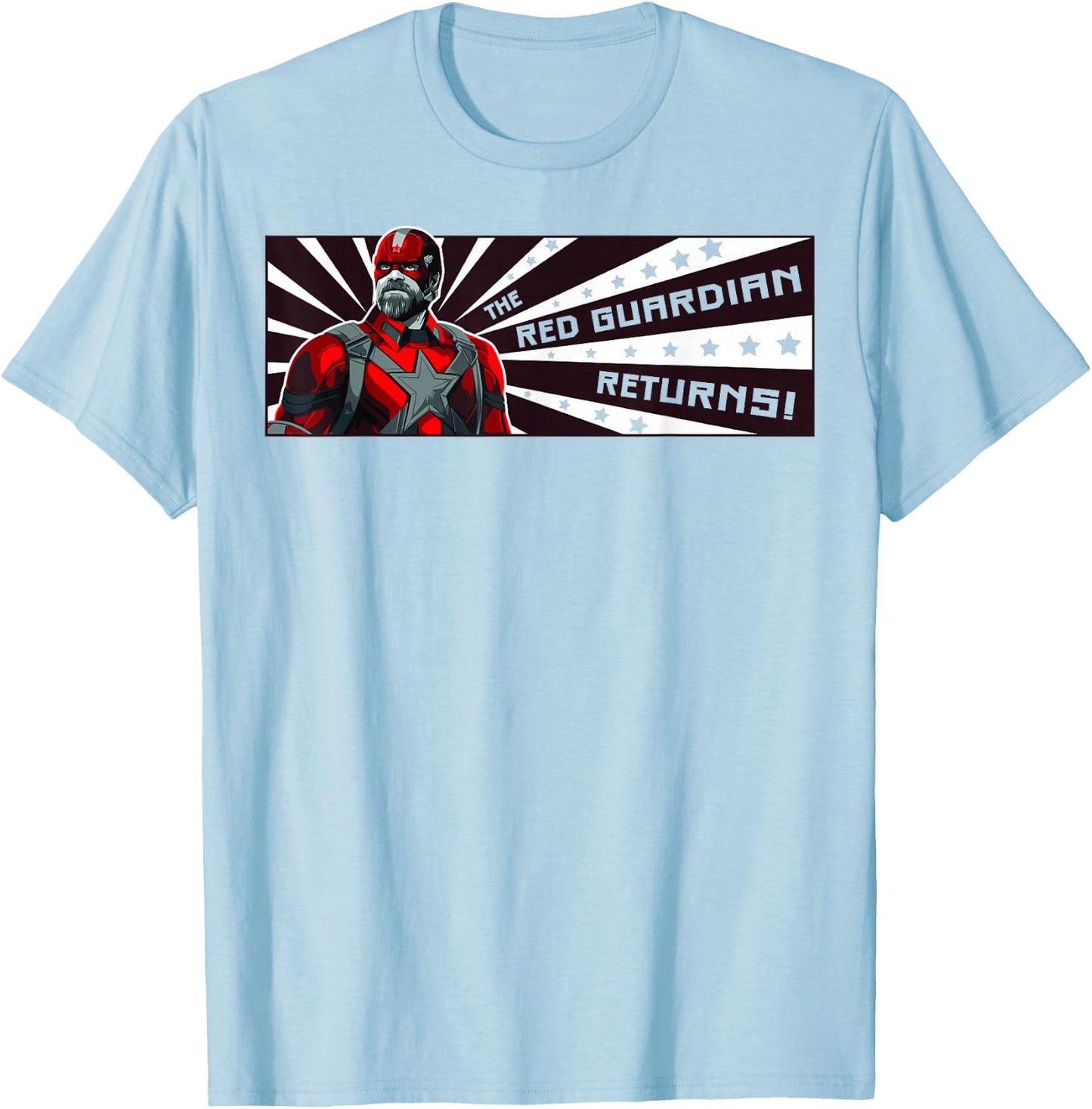 Marvel Black Widow The Red Guardian Returns T-Shirt - T-Shirt | Light Blue