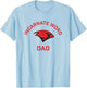 University of the Incarnate Word UIW Cardinals Arched Dad T-Shirt - T-Shirt | Light Blue