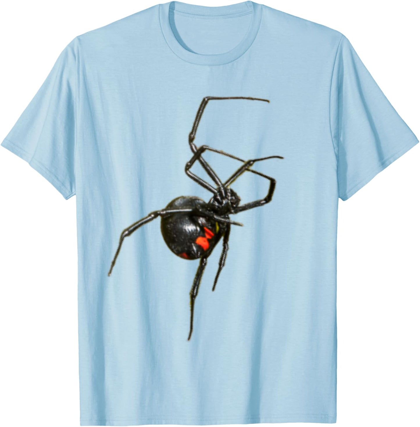 Super fun and scary black widow spider Halloween costumes. T-Shirt - T-Shirt | Light Blue