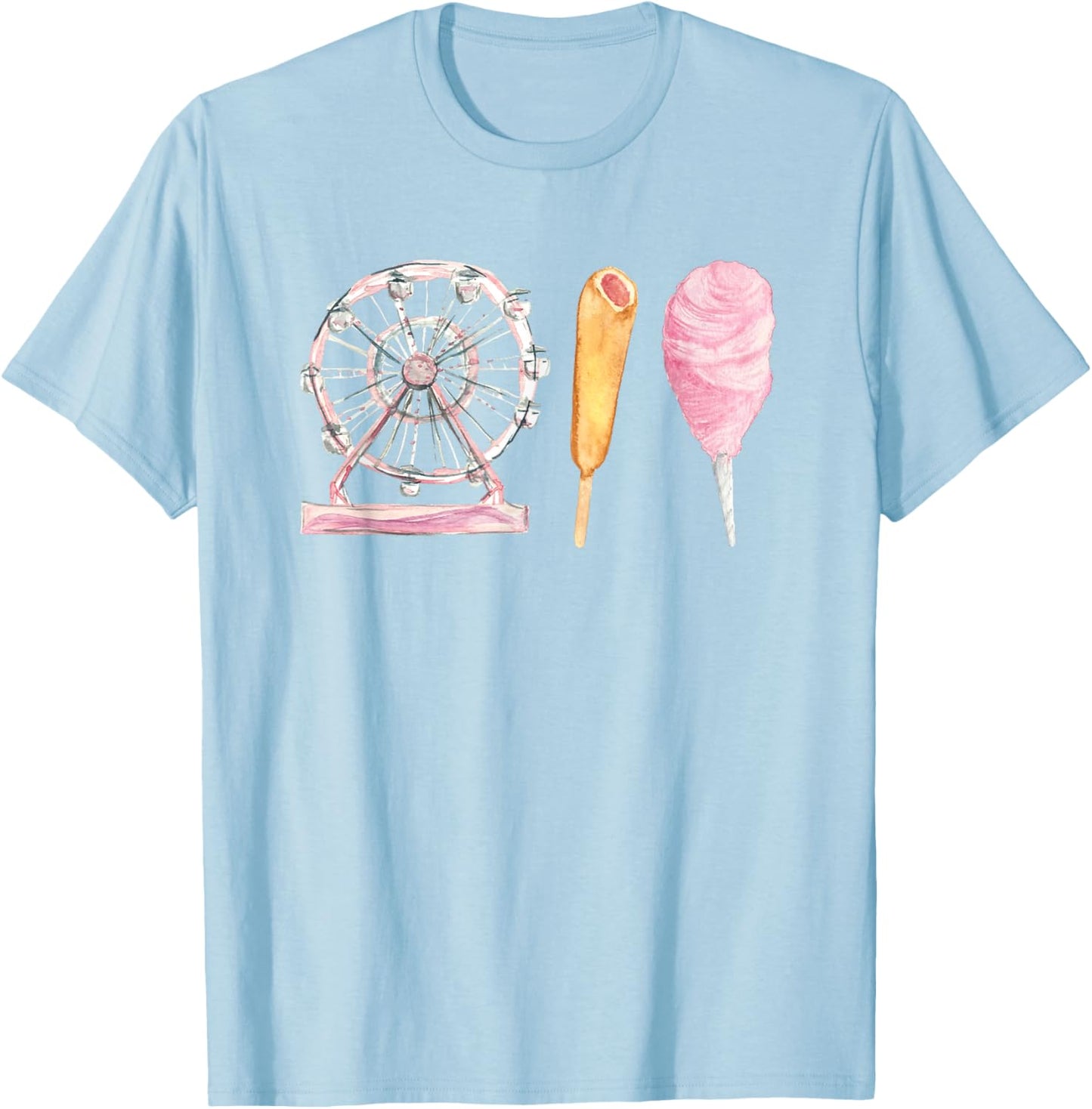 State Fair of Texas, County Fair Outfit,Fair Themed Birthday T-Shirt - T-Shirt | Light Blue