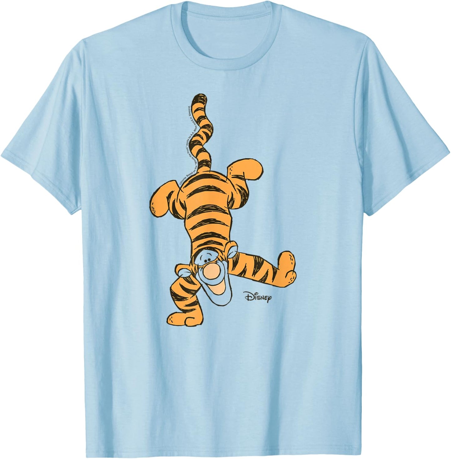 Winnie The Pooh - Tigger Handstand T-Shirt - T-Shirt | Light Blue