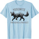 Preserve & Protect Fox Yosemite Vintage Wildlife T-Shirt - T-Shirt | Light Blue