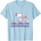 Peanuts - Snoopy Here Comes The Easter Beagle T-Shirt - T-Shirt | Light Blue