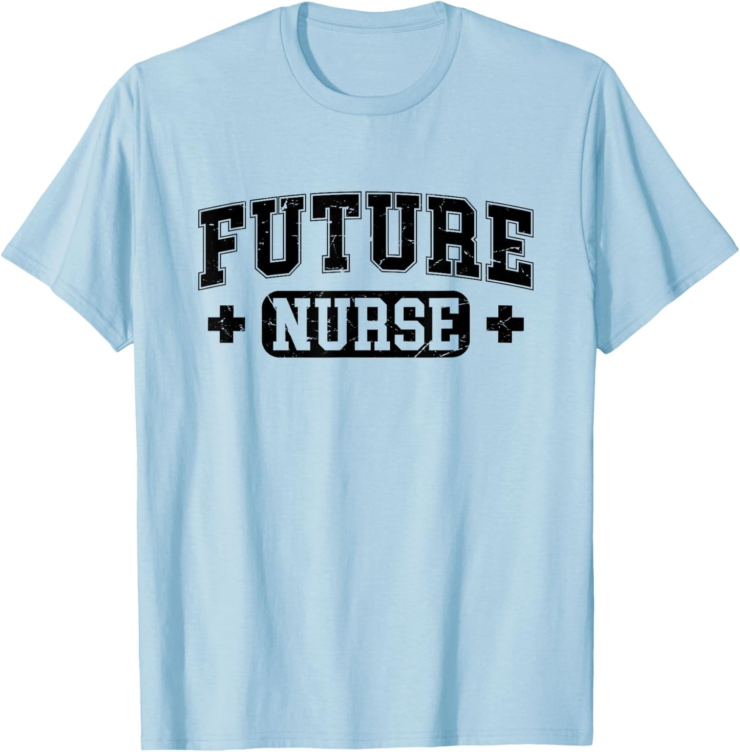 Future Nurse Student Funny Nursing Design Men T-Shirt - T-Shirt | Light Blue