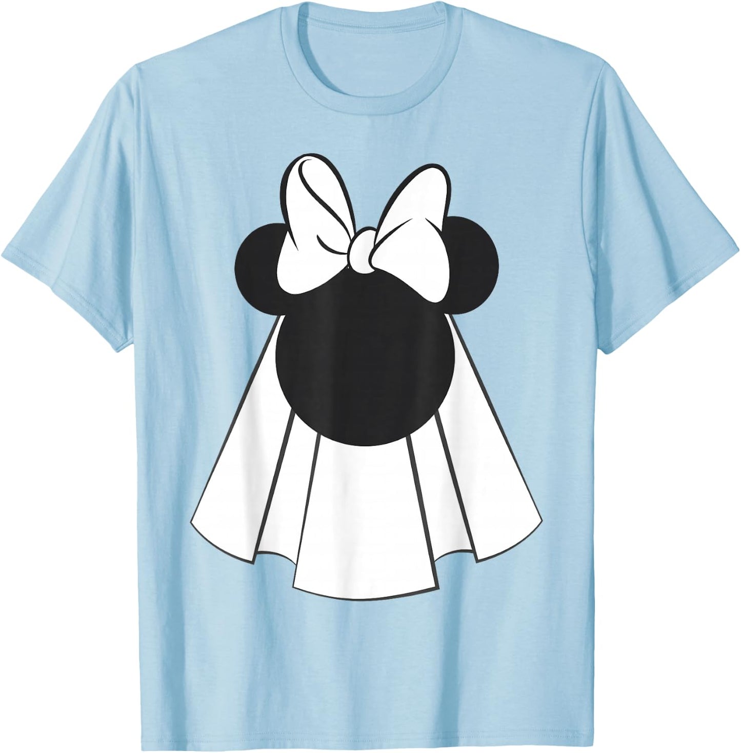 Disney Mickey and Friends Minnie Mouse Bride T-Shirt - T-Shirt | Light Blue
