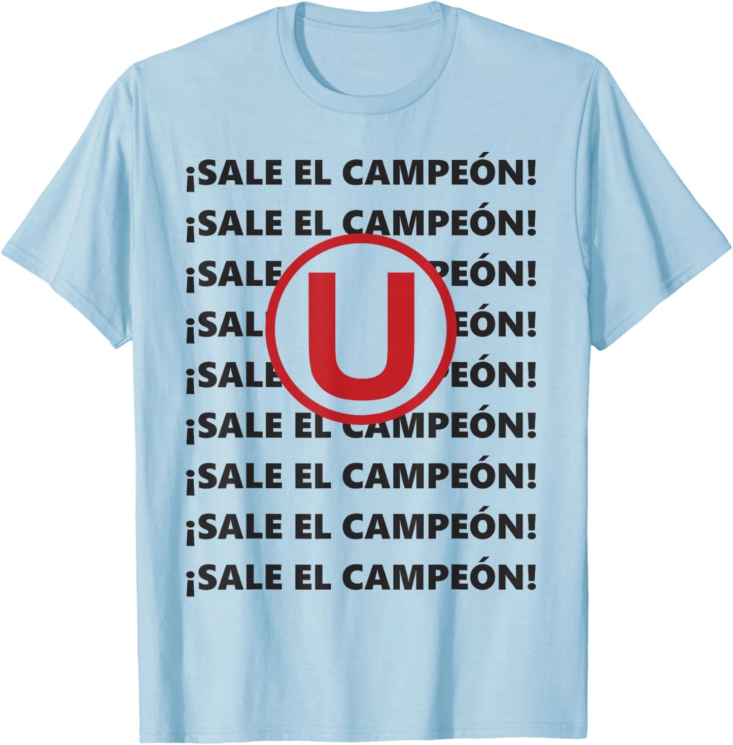 Club Universitario de Deportes Peru Men Monumental Lima La U T-Shirt - T-Shirt | Light Blue