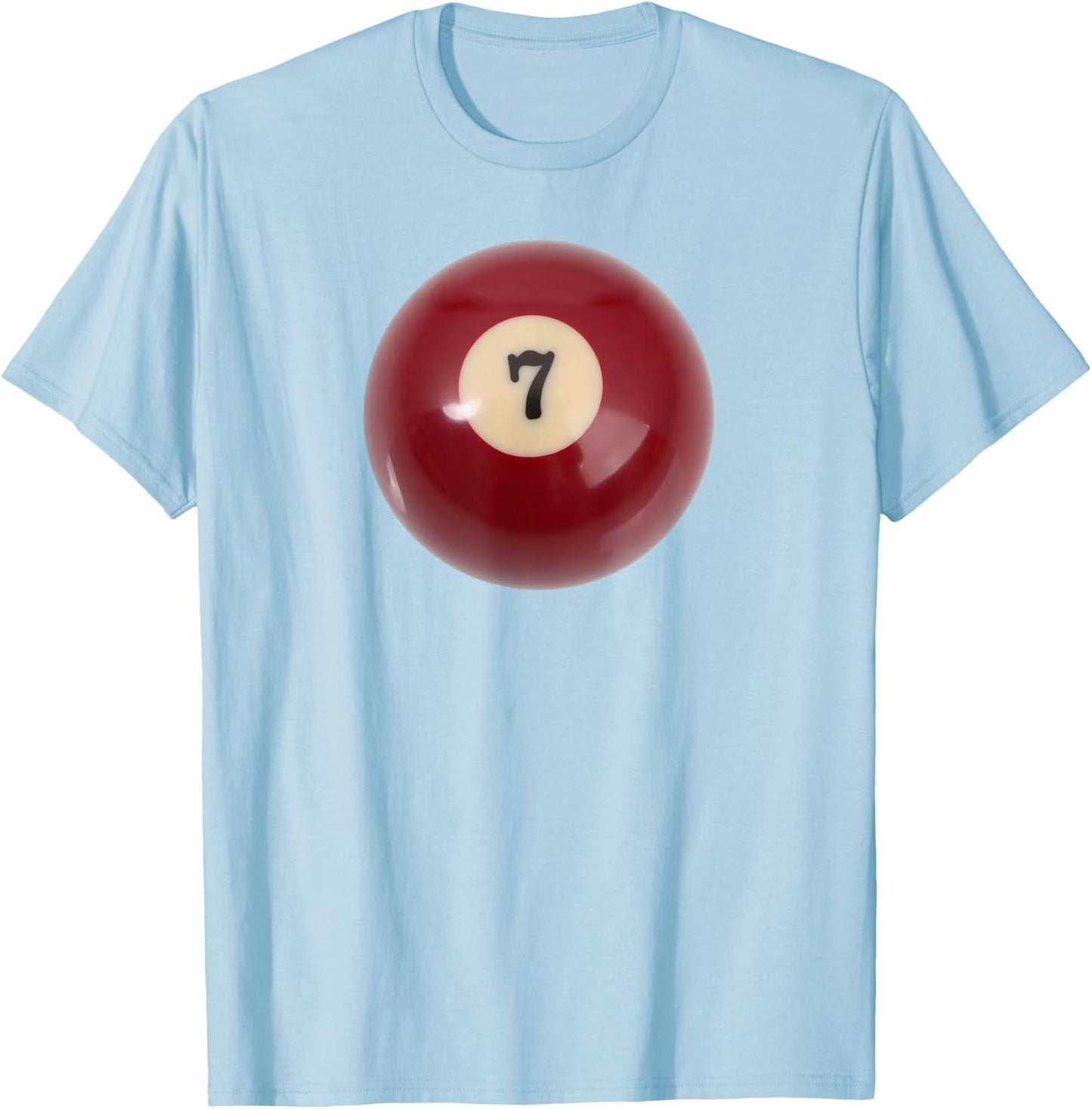 7 ball Coquette, girlcore Y2K aesthetic T-Shirt - T-Shirt | Light Blue