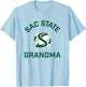 Sacramento State CSUS Hornets Arched Grandma T-Shirt - T-Shirt | Light Blue