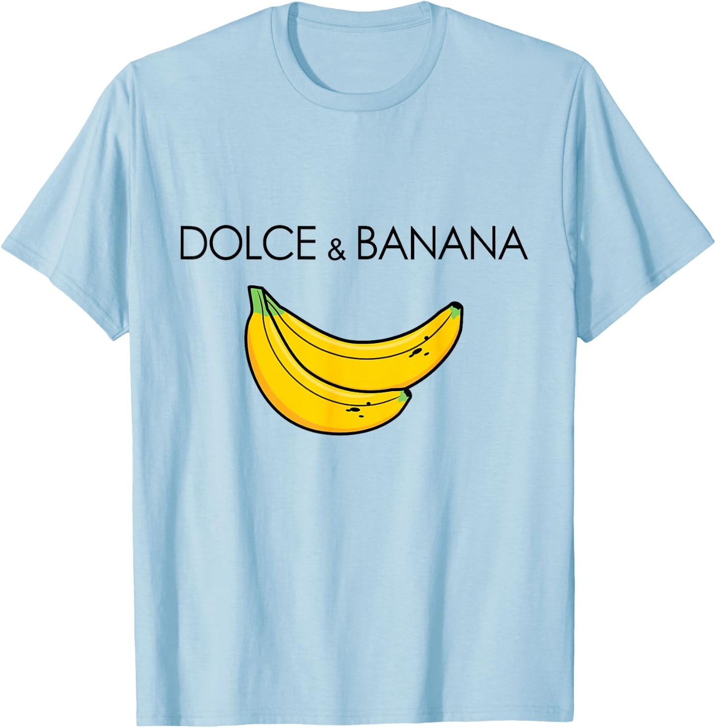 Dolce and Banana Funny Banana Funny Fruit Fruit Design T-Shirt - T-Shirt | Light Blue