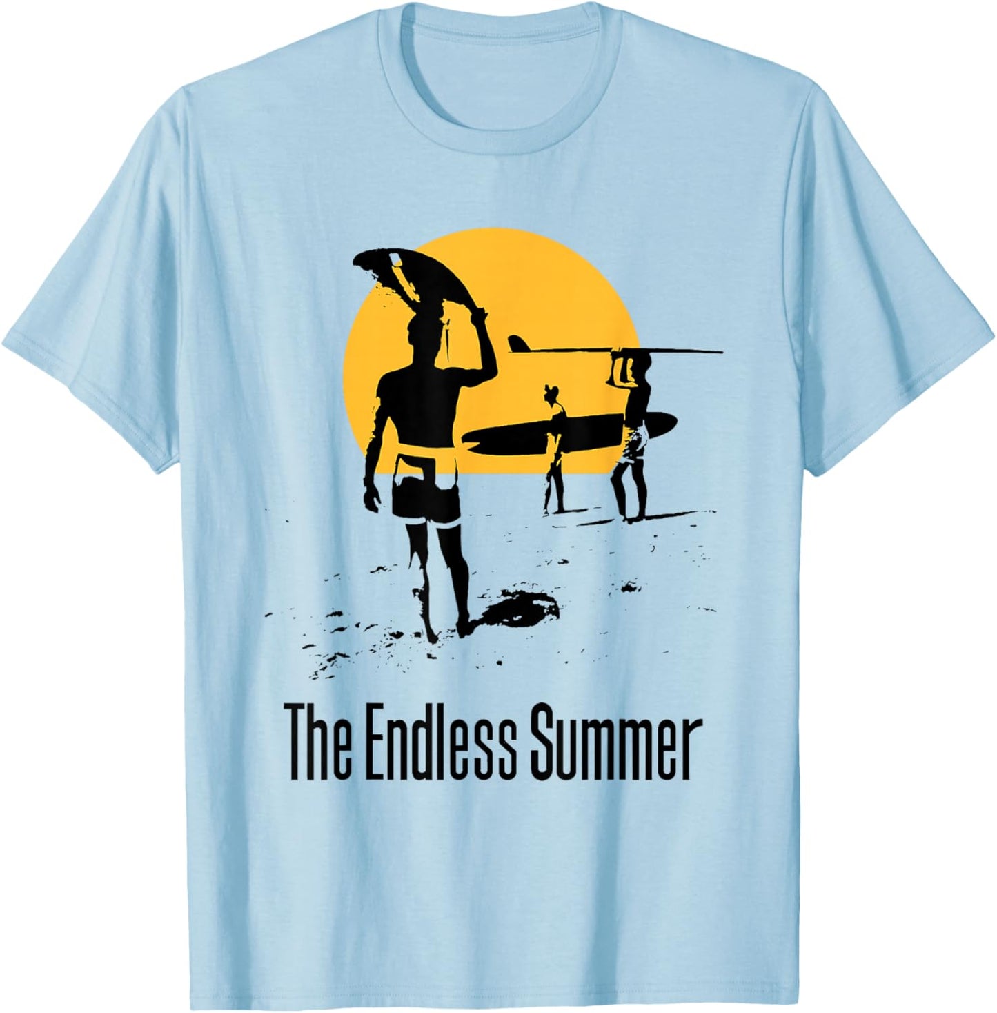 The Endless Summer 1966 Classic Surf Movie 60s Vintage Surf T-Shirt - T-Shirt | Light Blue