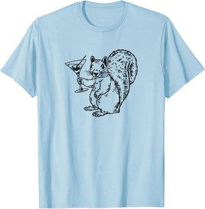 NPR Planet Money Squirrel T-Shirt - T-Shirt | Light Blue