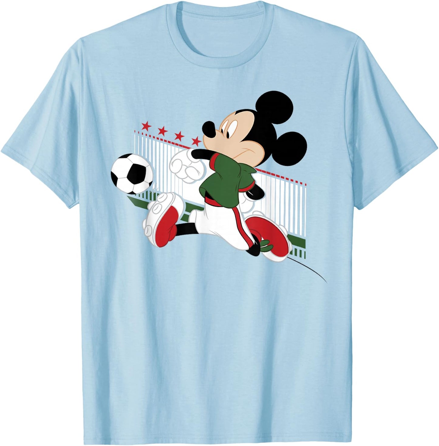Disney Mickey & Friends Mexico Soccer T-Shirt - T-Shirt | Light Blue