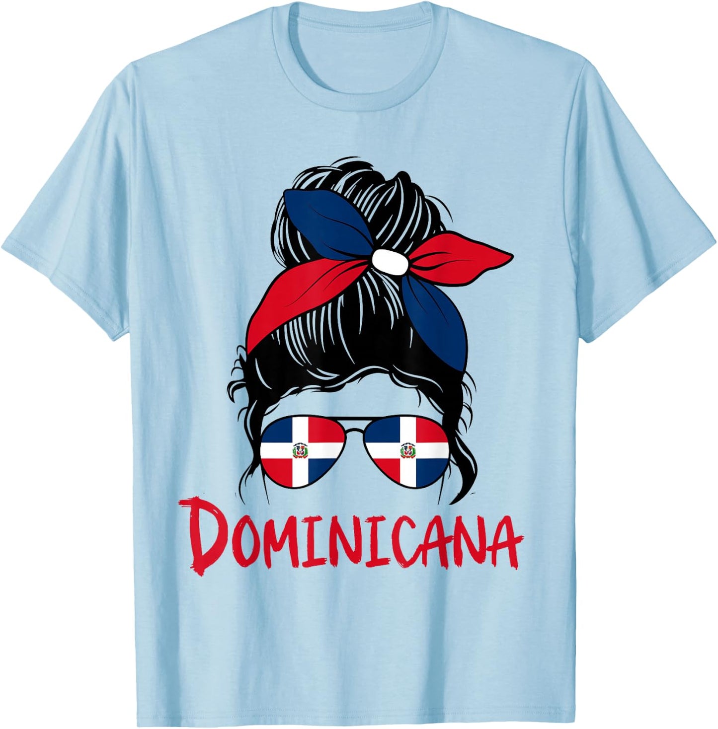 Republica dominicana graphic design for girls kid toodler RD T-Shirt - T-Shirt | Light Blue