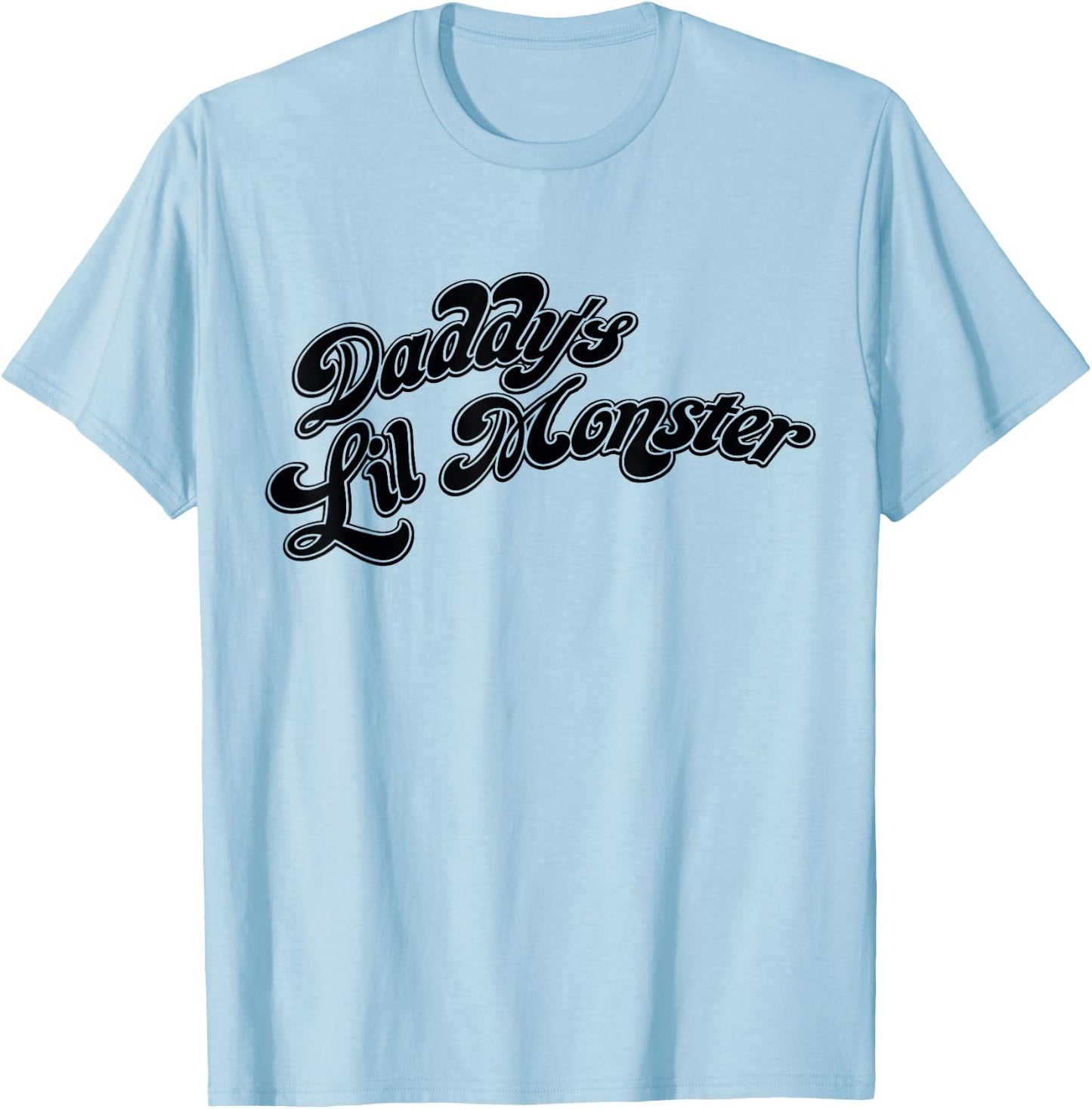 DC Suicide Squad Harley Quinn Daddys Lil Monster T-Shirt - T-Shirt | Light Blue