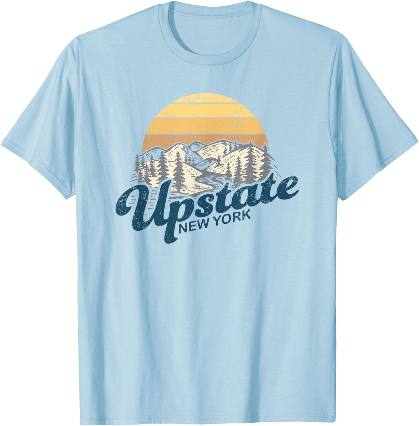 Upstate New York T-Shirt - T-Shirt | Light Blue