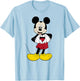 Disney Mickey And Friends Heart Hands Portrait T-Shirt - T-Shirt | Light Blue