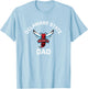 Delaware State University DSU Hornets Arched Dad T-Shirt - T-Shirt | Light Blue