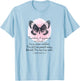 2 Corinthians 5:17 New Creation Butterfly Watercolor T-Shirt - T-Shirt | Light Blue