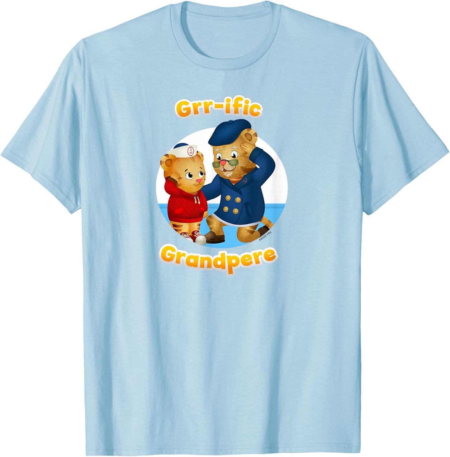Daniel Tiger's Neighborhood: Grr-ific Grandpere T-Shirt - T-Shirt | Light Blue