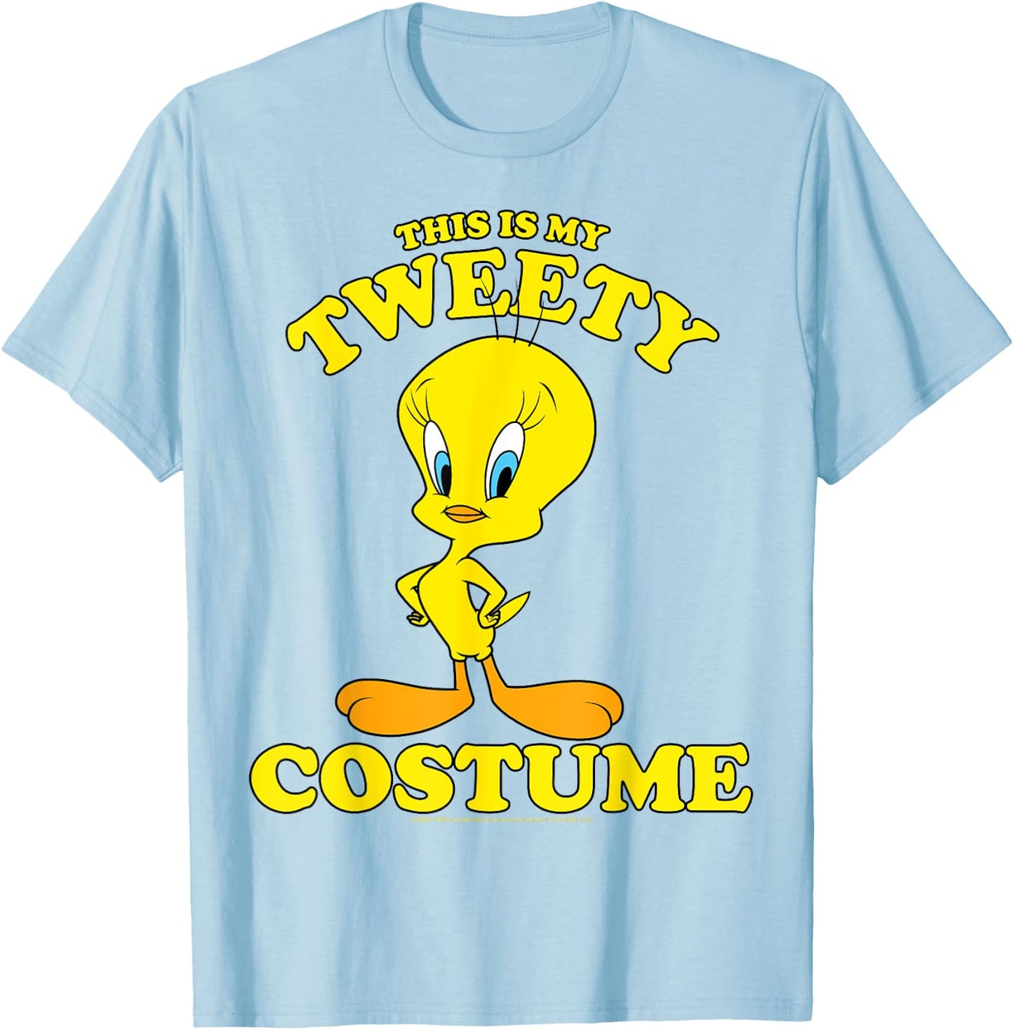Looney Tunes Halloween Tweety Costume T-Shirt - T-Shirt | Light Blue