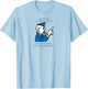 Monopoly Go Directly To Jail Game Board Vintage Logo T-Shirt - T-Shirt | Light Blue