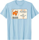 Fat Orange Cat Club Women T-Shirt - T-Shirt | Light Blue