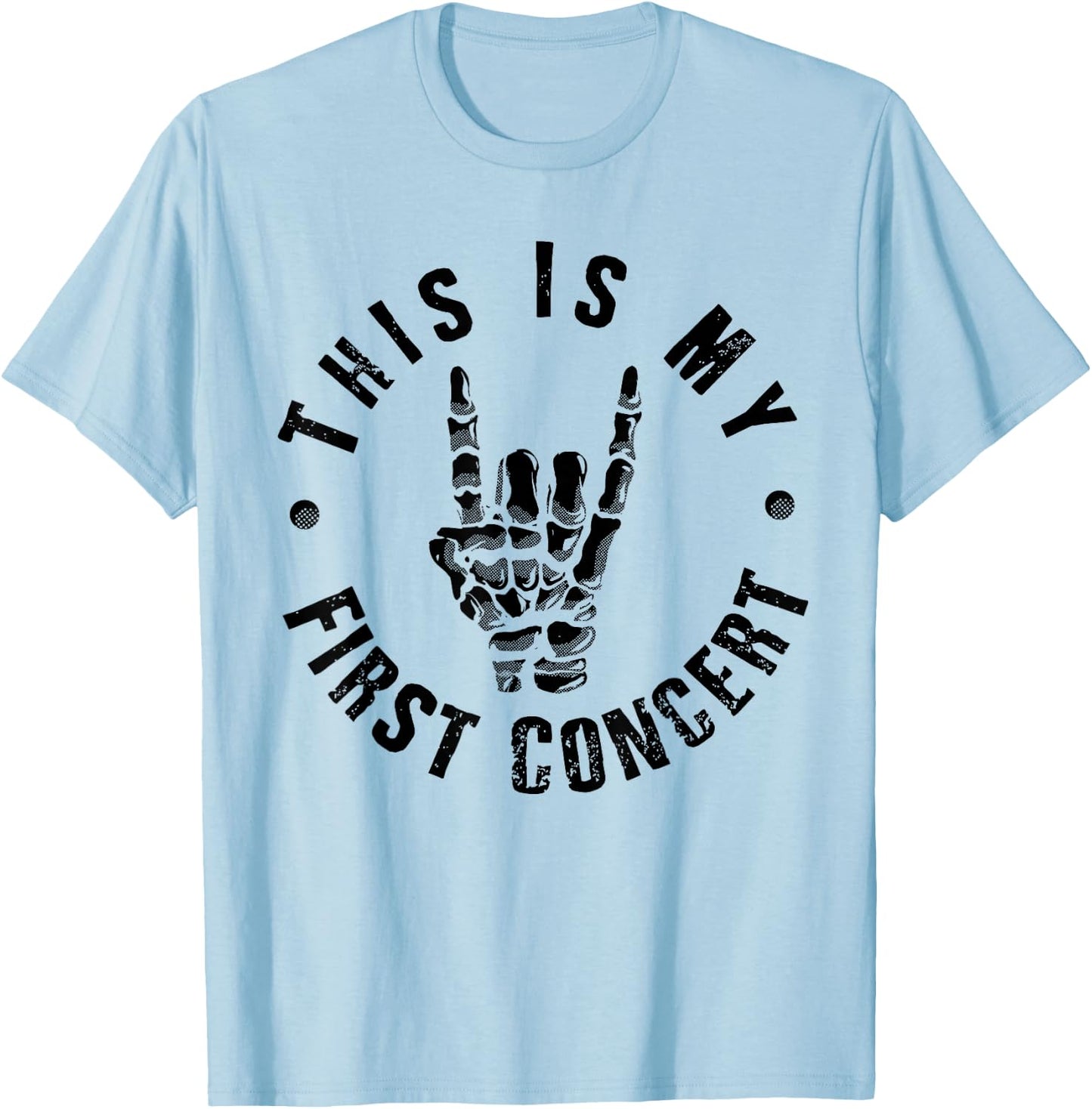 This Is My First Concert T-Shirt - T-Shirt | Light Blue