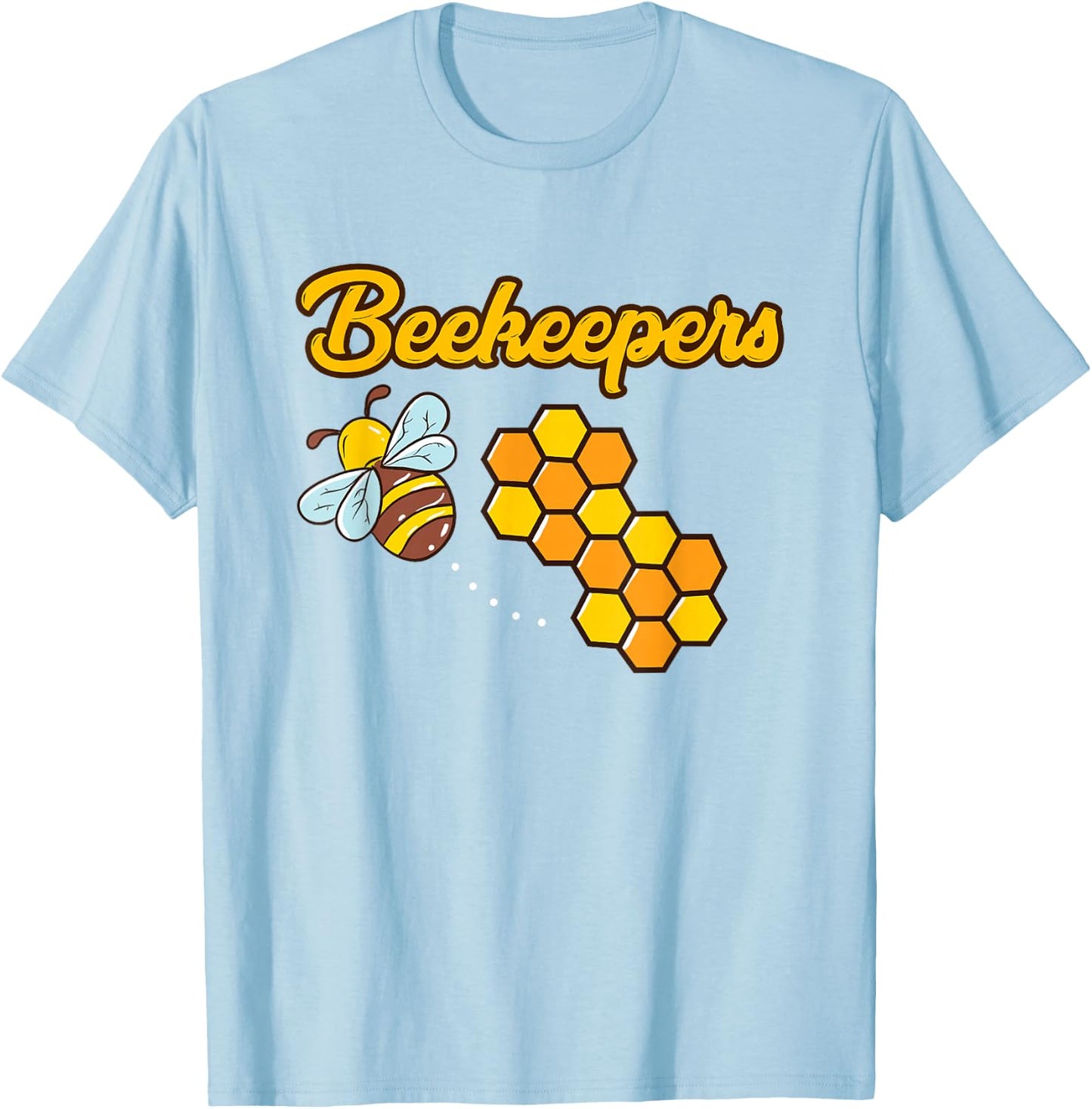 Beekeeper Gift Love Bees Beekeeping Gift Bee Lover T-Shirt - T-Shirt | Light Blue