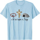 A Lot Can Happen In 3 Days Easter Day Jesus Cross Christian T-Shirt - T-Shirt | Light Blue